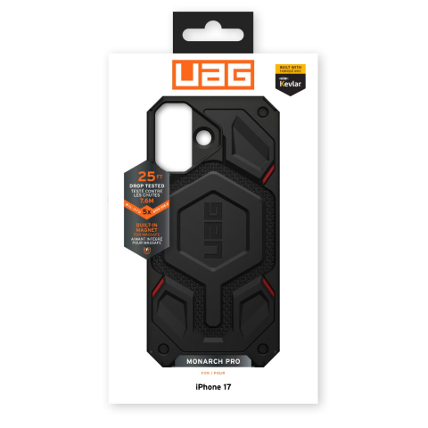 UAG Husa Monarch Pro iPhone 17 Kevlar Black [14]