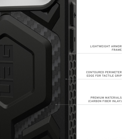 UAG Husa Monarch Pro iPhone 17 Pro Carbon Fiber [9]