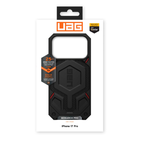 UAG Husa Monarch Pro iPhone 17 Pro Kevlar Black [10]