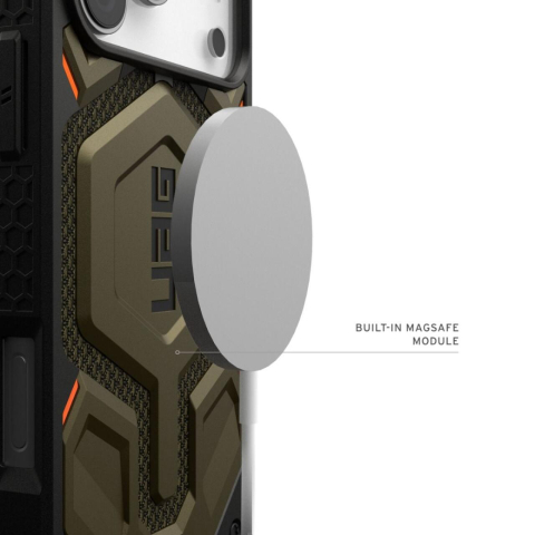 UAG Husa Monarch Pro iPhone 17 Pro Kevlar Element Green [17]