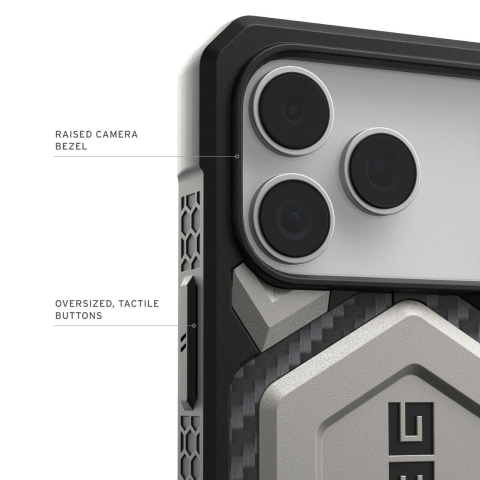 UAG Husa Monarch Pro iPhone 17 Pro Max Titanium [8]