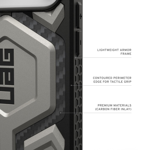 UAG Husa Monarch Pro iPhone 17 Pro Max Titanium [10]