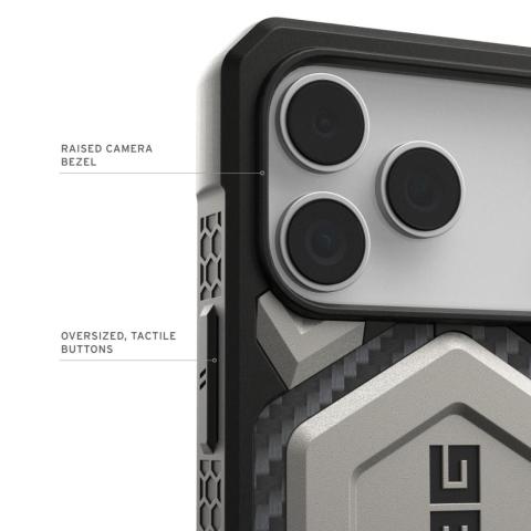 UAG Husa Monarch Pro iPhone 17 Pro Titanium [7]