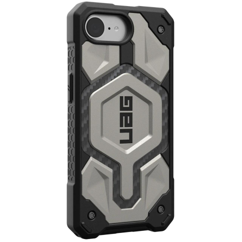 UAG Husa Monarch Pro iPhone 17e / iPhone 16e Titanium [2]