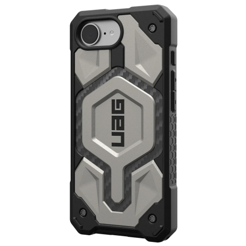 UAG Husa Monarch Pro iPhone 17e / iPhone 16e Titanium [1]