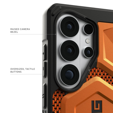 UAG Husa Monarch Pro Magnetic Samsung Galaxy S26 Ultra Kevlar Burnt Orange [2]