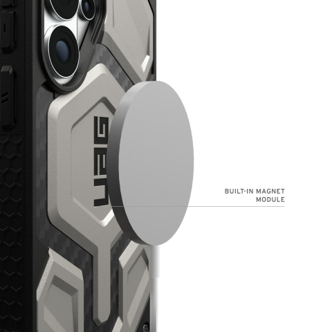 UAG Husa Monarch Pro Magnetic Samsung Galaxy S26 Ultra Titanium [18]