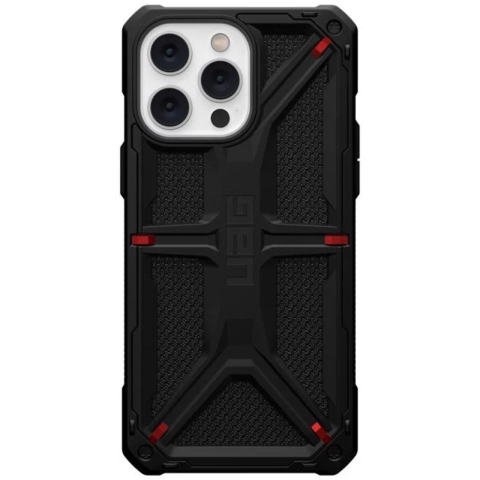 Laptop, Tablete & Telefoane - UAG Husa Monarch Series iPhone 14 Pro Max Kevlar Black, military drop tested
