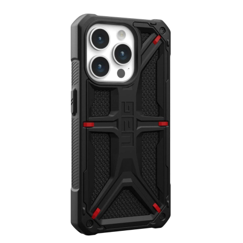 Huse Telefoane - UAG Husa Monarch Series iPhone 15 Pro Kevlar Black