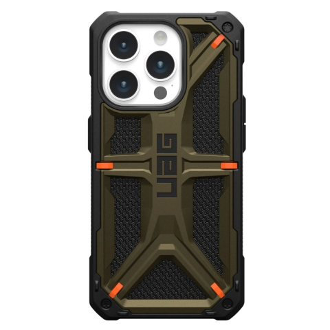 UAG Husa Monarch Series iPhone 15 Pro Kevlar Element Green [8]