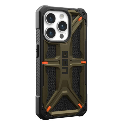UAG Husa Monarch Series iPhone 15 Pro Max Kevlar Element Green [3]