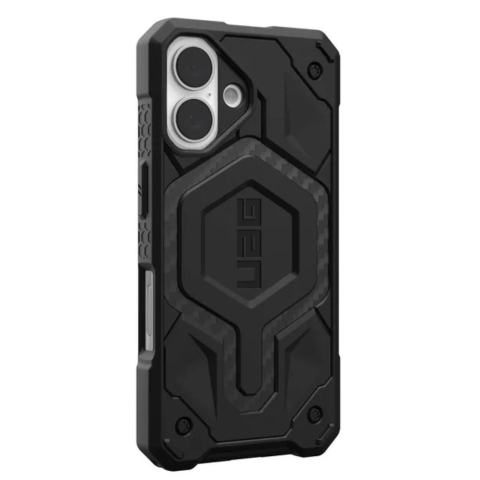 UAG Husa Monarch Series iPhone 16 Carbon Fiber [2]