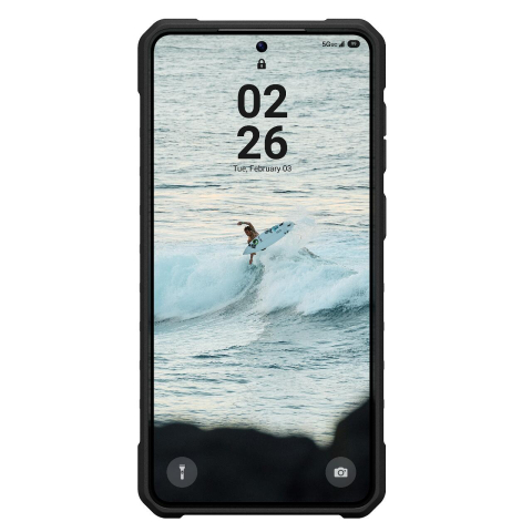 UAG Husa Pathfinder Clear Magnetic Samsung Galaxy S26 Ash/Black [5]