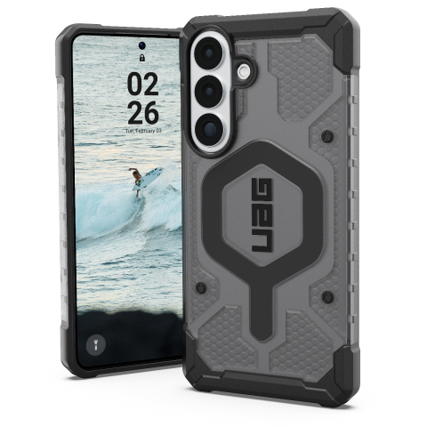 UAG Husa Pathfinder Clear Magnetic Samsung Galaxy S26 Plus Ash/Black [18]