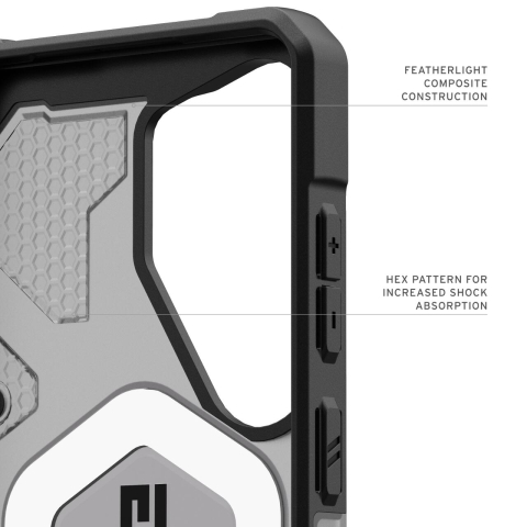 UAG Husa Pathfinder Clear Magnetic Samsung Galaxy S26 Ultra Ash/Black [18]