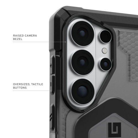UAG Husa Pathfinder Clear Magnetic Samsung Galaxy S26 Ultra Ash/Black [15]