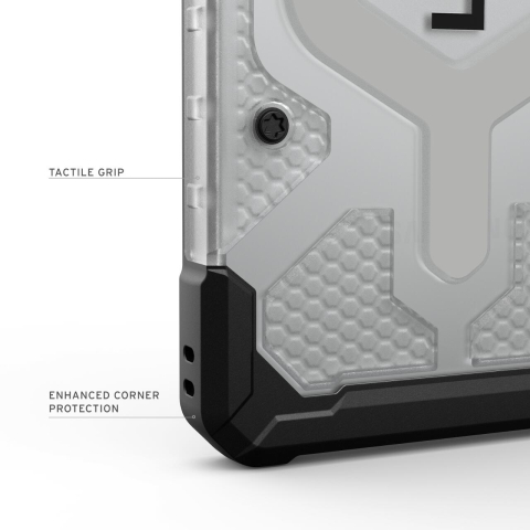 UAG Husa Pathfinder Clear Magnetic Samsung Galaxy S26 Ultra Ice Silver [5]