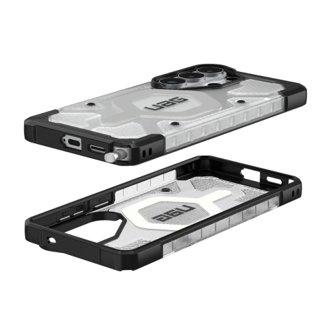 UAG Husa Pathfinder Clear Magnetic Samsung Galaxy S26 Ultra Ice Silver [10]