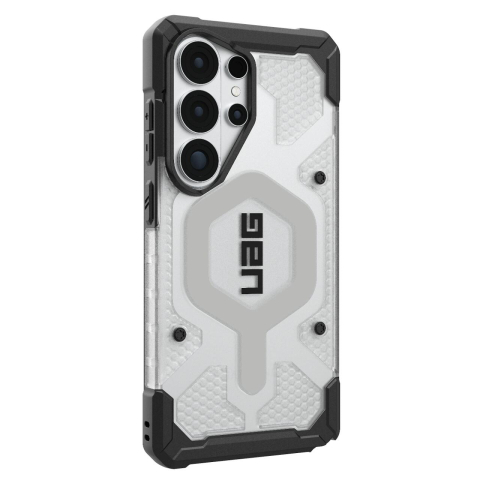 UAG Husa Pathfinder Clear Magnetic Samsung Galaxy S26 Ultra Ice Silver [14]