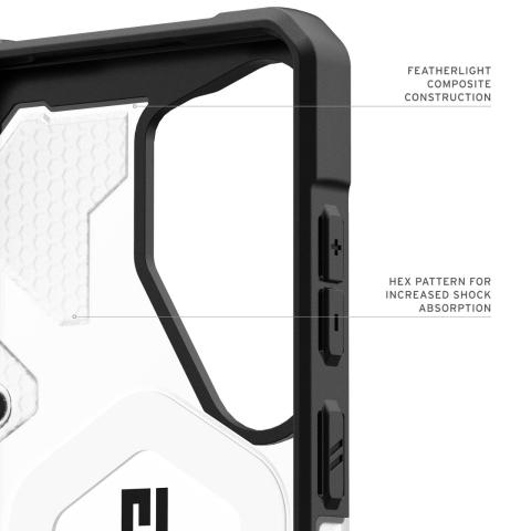 UAG Husa Pathfinder Clear Magnetic Samsung Galaxy S26 Ultra Ice Silver [7]