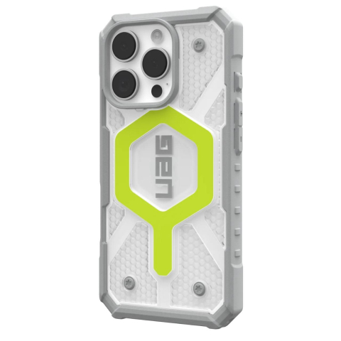 Laptop, Tablete & Telefoane - UAG Husa Pathfinder Clear MagSafe iPhone 16 Pro Active Neon