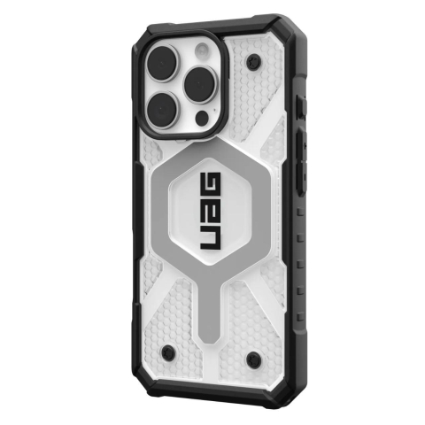 Laptop, Tablete & Telefoane - UAG Husa Pathfinder Clear MagSafe iPhone 16 Pro Ice