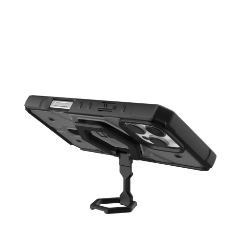 UAG Husa Pathfinder Clear MagSafe iPhone 16 Pro Max Ash/Black Stand [2]