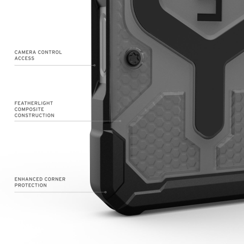 UAG Husa Pathfinder Clear MagSafe iPhone 17 Ash/Black [14]