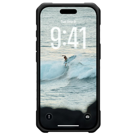 UAG Husa Pathfinder Clear MagSafe iPhone 17 Ash/Black [10]