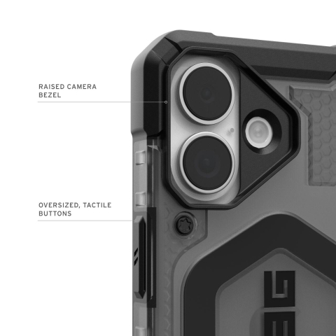 UAG Husa Pathfinder Clear MagSafe iPhone 17 Ash/Black [13]