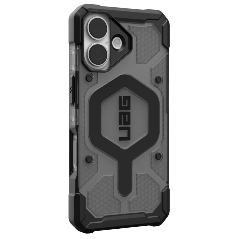 UAG Husa Pathfinder Clear MagSafe iPhone 17 Ash/Black [9]
