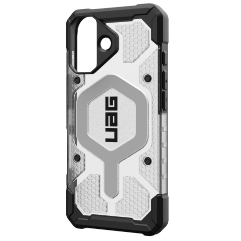 UAG Husa Pathfinder Clear MagSafe iPhone 17 Ice Silver [1]