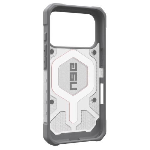 UAG Husa Pathfinder Clear MagSafe iPhone 17 Pro Active Lava Lanyard [3]