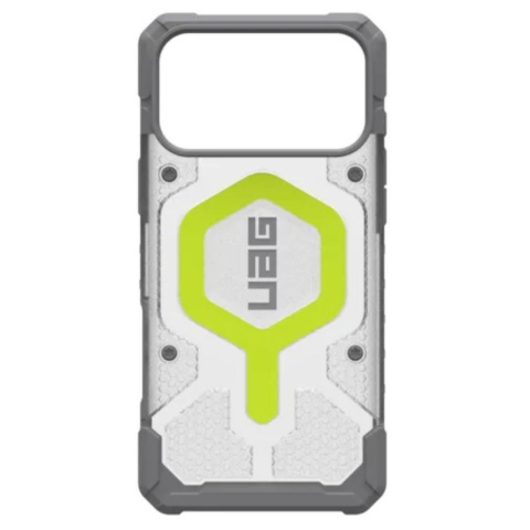 UAG Husa Pathfinder Clear MagSafe iPhone 17 Pro Active Neon Glow [3]