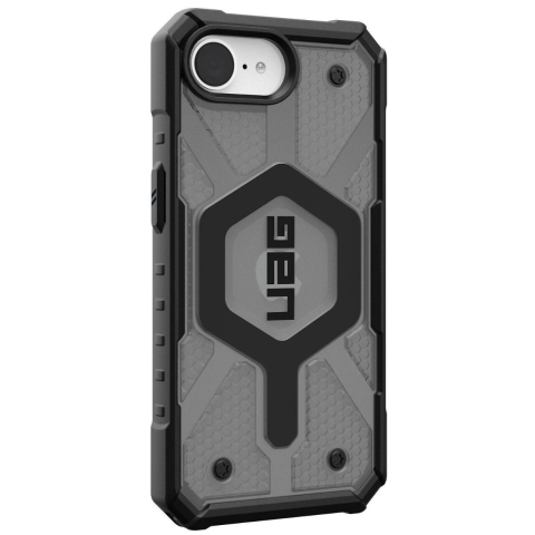 UAG Husa Pathfinder Clear MagSafe iPhone 17e / iPhone 16e Ash [2]