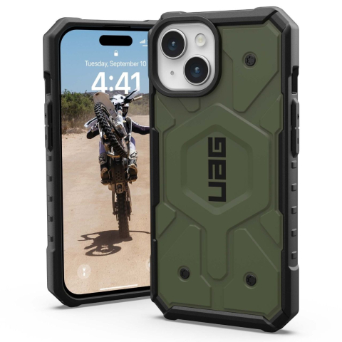 Laptop, Tablete & Telefoane - UAG Husa Pathfinder Magsafe iPhone 15 Plus Olive Drab