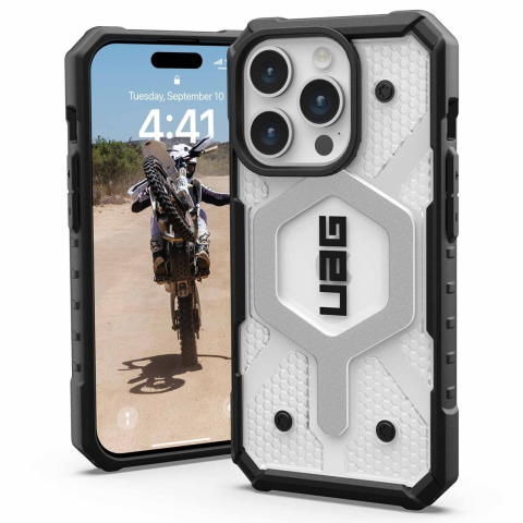 UAG Husa Pathfinder Magsafe iPhone 15 Pro Ice [8]