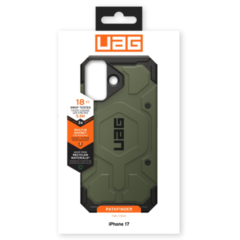 UAG Husa Pathfinder Magsafe iPhone 17 Olive [15]