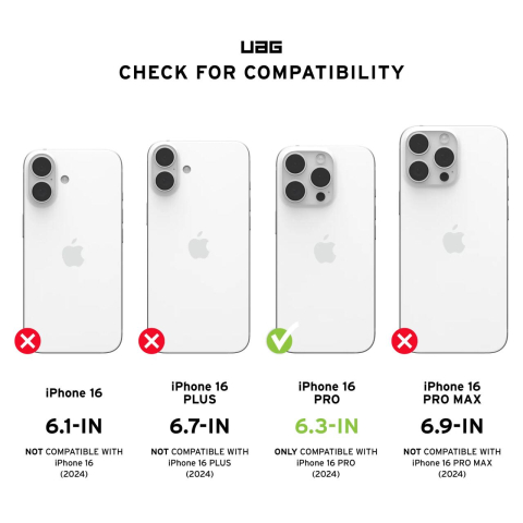 UAG Husa Pathfinder SE MagSafe iPhone 16 Pro Midnight Camo [5]