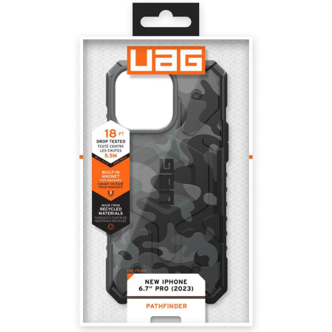 UAG Husa Pathfinder SE Series iPhone 15 Pro Max Midnight Camo [7]