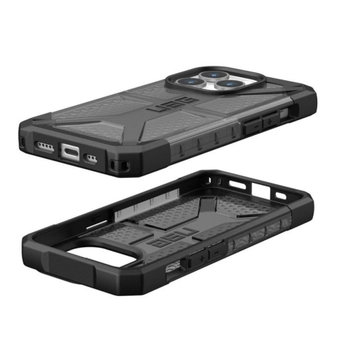 Laptop, Tablete & Telefoane - UAG Husa Plasma Series iPhone 15 Pro Ash
