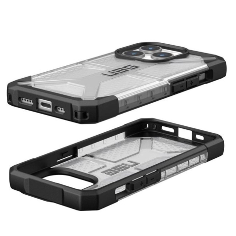 Laptop, Tablete & Telefoane - UAG Husa Plasma Series iPhone 15 Pro Ice
