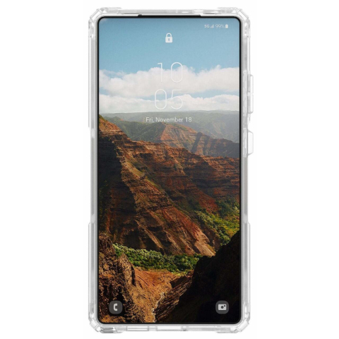 UAG Husa Plasma XTE Magnetic Samsung Galaxy S25 Ultra Clear Titanium [3]