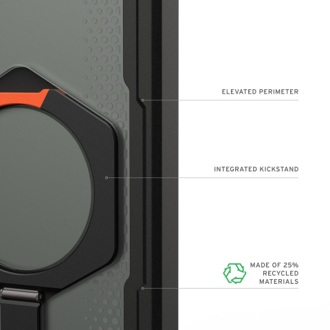 UAG Husa Plasma XTE Magnetic Samsung Galaxy S26 Plus Black / Orange [16]