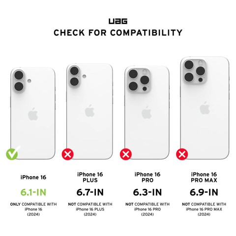 UAG Husa Plasma XTE MagSafe iPhone 16 Black / Orange [7]