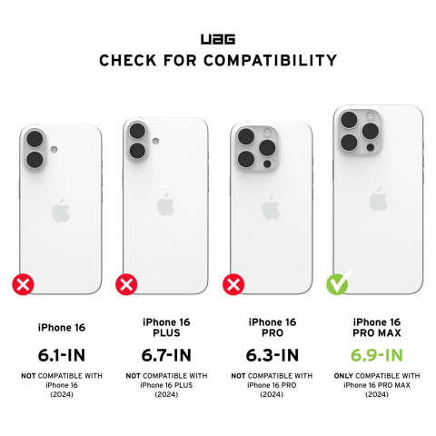 UAG Husa Plasma XTE MagSafe iPhone 16 Pro Max Ash Titanium [7]