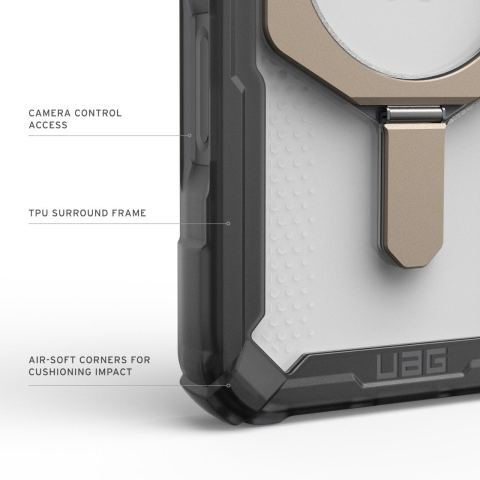 UAG Husa Plasma XTE MagSafe iPhone 17 Ash Titanium [2]