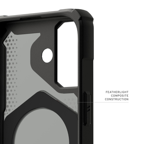 UAG Husa Plasma XTE MagSafe iPhone 17 Black/Pop Orange [6]