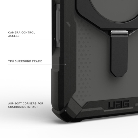 UAG Husa Plasma XTE MagSafe iPhone 17 Black/Pop Orange [4]