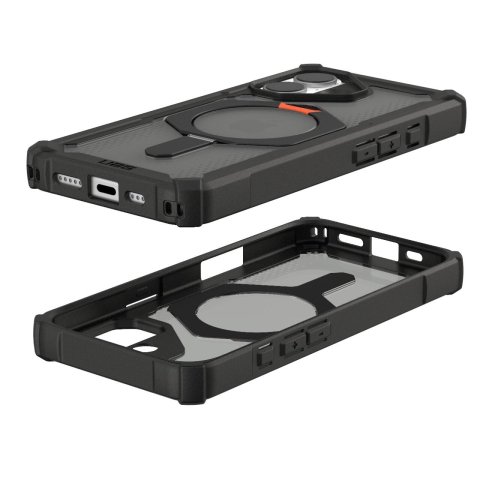 Laptop, Tablete & Telefoane - UAG Husa Plasma XTE MagSafe iPhone 17 Black/Pop Orange